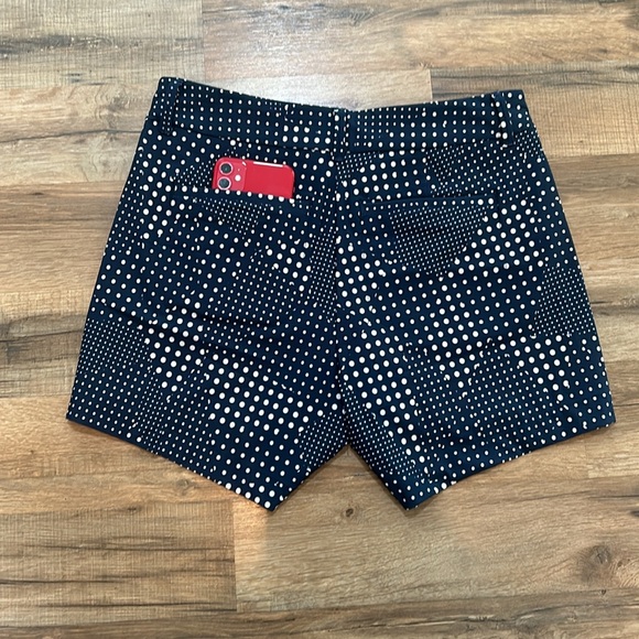 SPANX WOMENS SUNSHINE 4” SHORTS LIGHTWEIGHT POLKA DOT NAVY SZ XS NEW - Picture 3 of 11